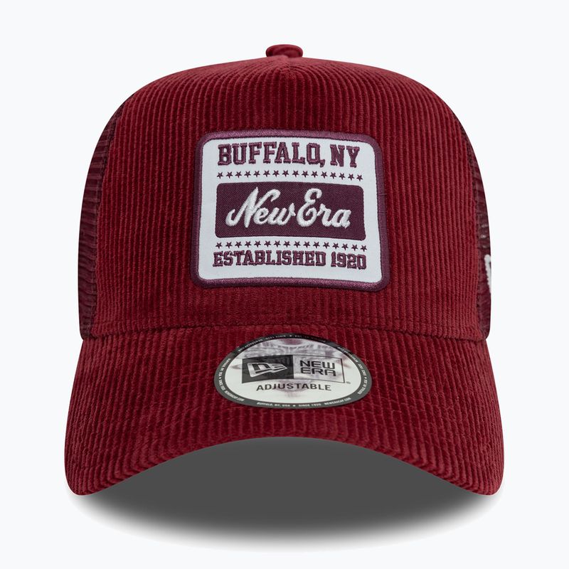 Kšiltovka New Era NE Patch Cord Trucker dark red 3