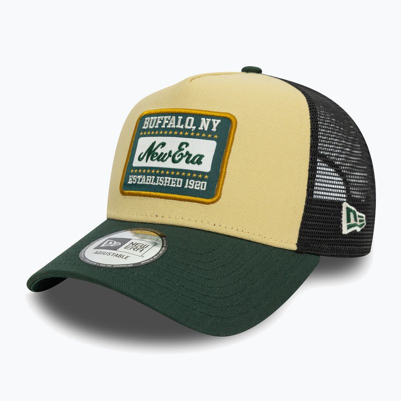 Kšiltovka New Era NE Patch Canvas Trucker light beige 3