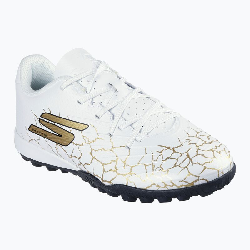 Dětské kopačky  SKECHERS Skx_1.5 Youth Jr TF white/gold 8