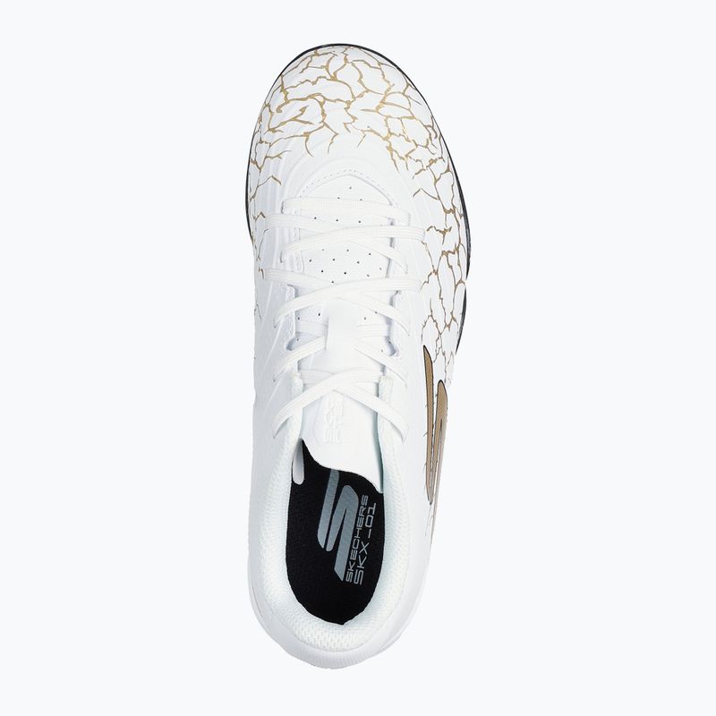 Dětské kopačky  SKECHERS Skx_1.5 Youth Jr TF white/gold 11