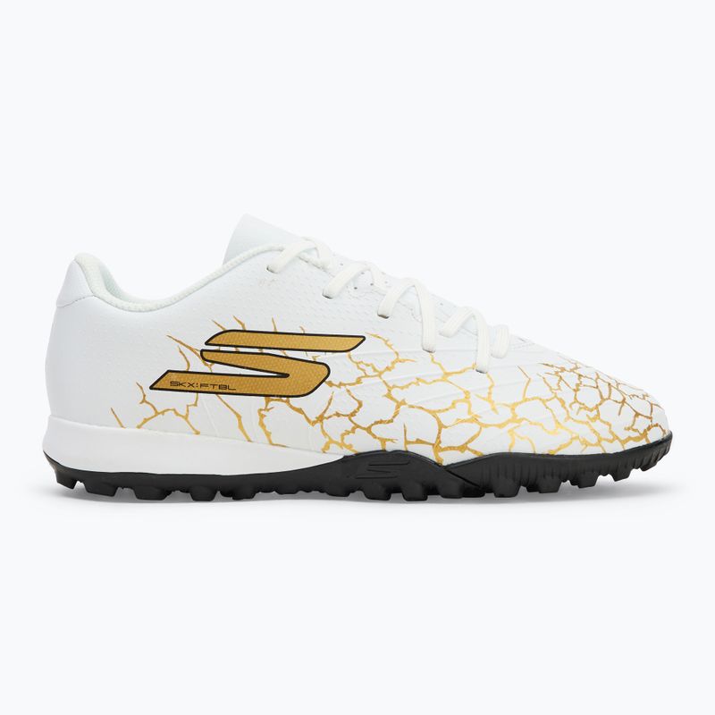 Dětské kopačky  SKECHERS Skx_1.5 Youth Jr TF white/gold 2