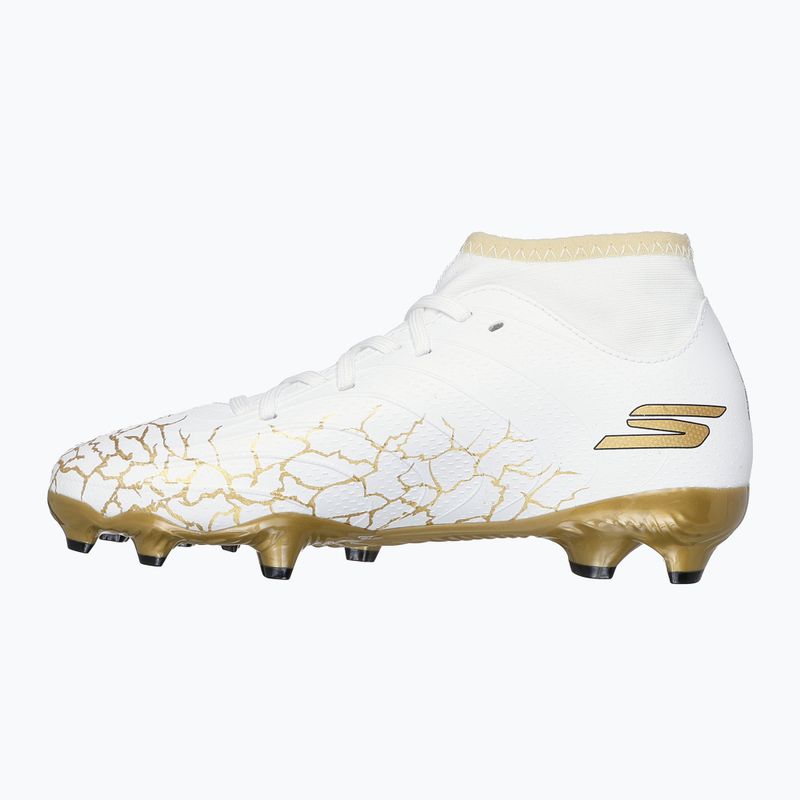 Dětské kopačky  SKECHERS Skx_1.5 High Td Jr FG white/gold 10