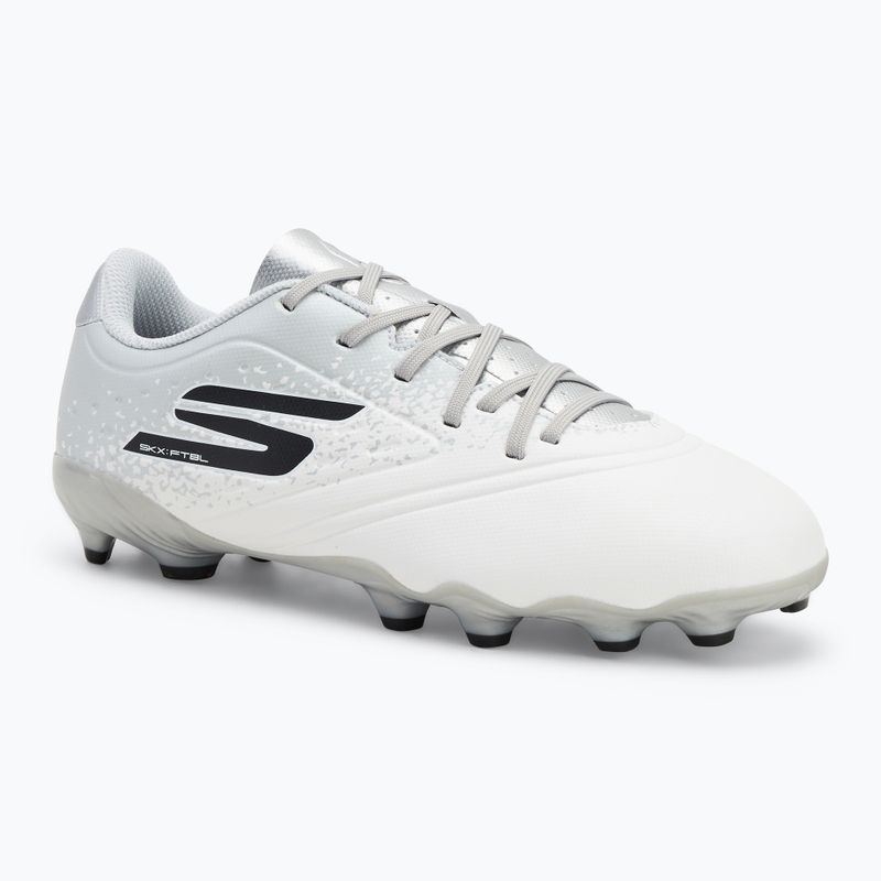 Dětské kopačky  SKECHERS Razor 1.5 Youth Jr FG white/silver