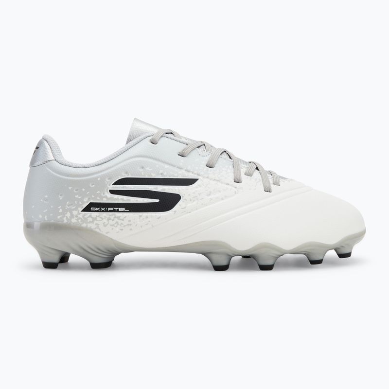 Dětské kopačky  SKECHERS Razor 1.5 Youth Jr FG white/silver 2