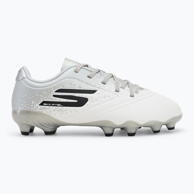 Dětské kopačky  SKECHERS Razor 1.5 Td Jr FG white/silver 2