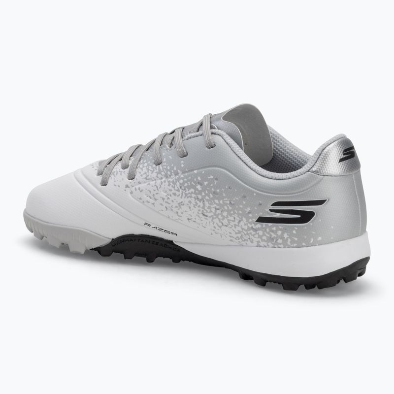 Dětské kopačky  SKECHERS Razor 1.5 Youth Jr TF white/silver 3