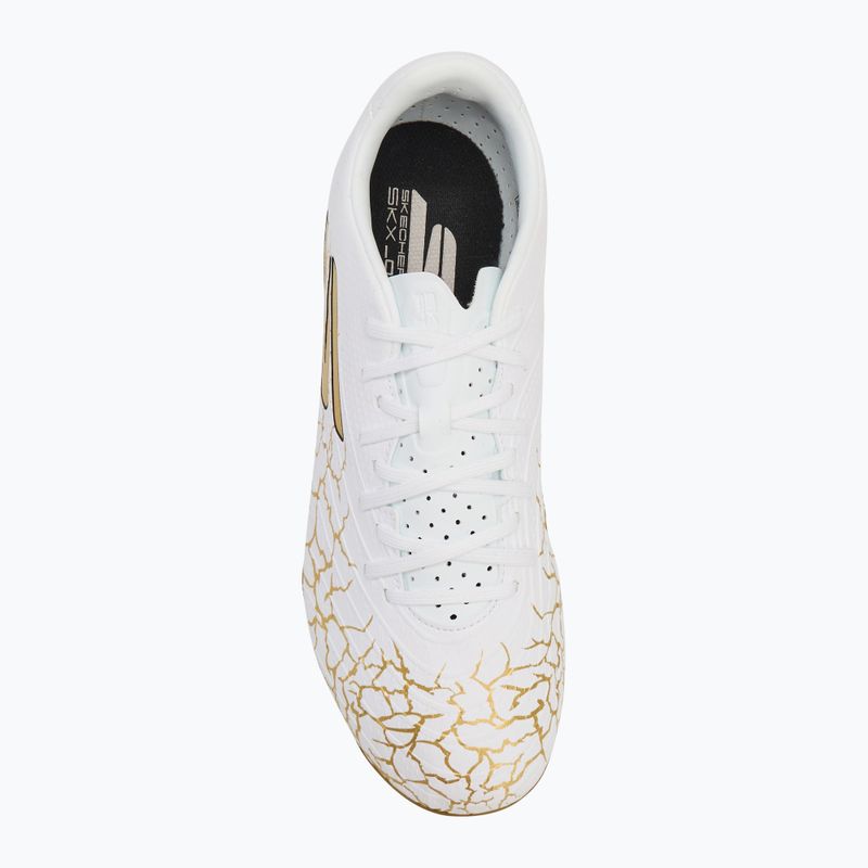 Pánské kopačky SKECHERS Skx_ 1.5 Academy FG white/gold 5
