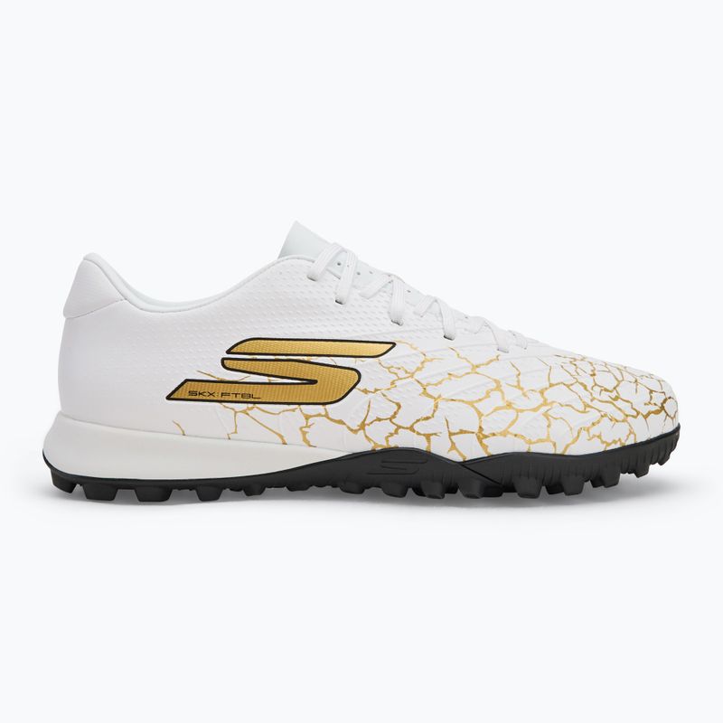 Pánské kopačky  SKECHERS Skx_1.5 Academy TF white/gold 2