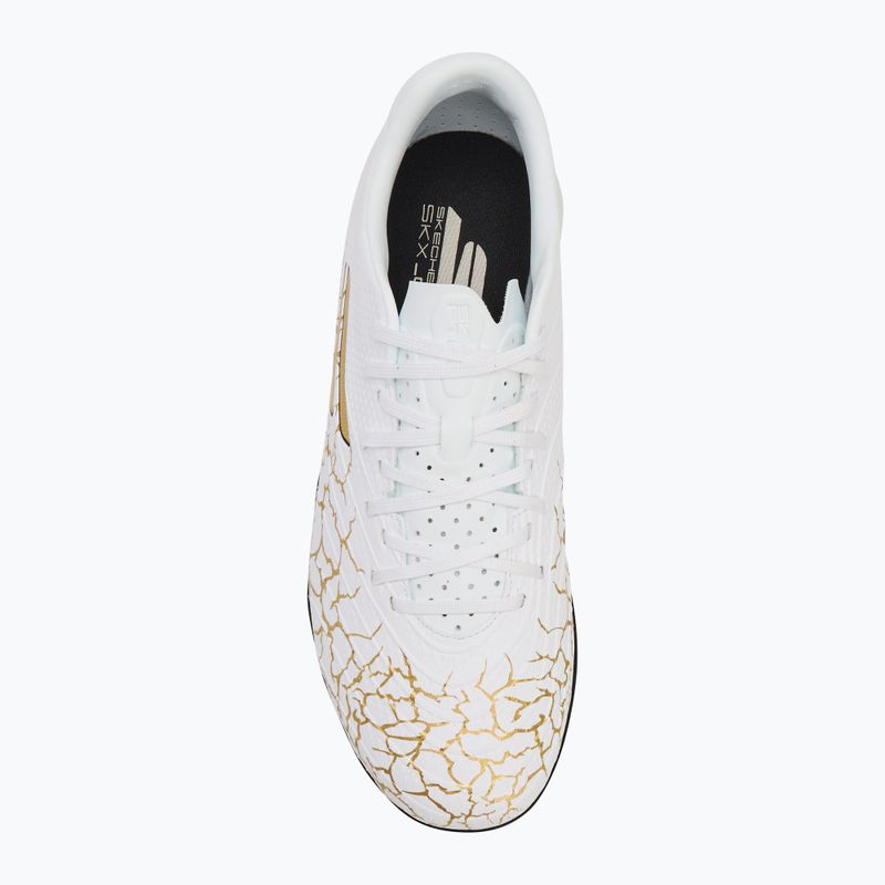 Pánské kopačky  SKECHERS Skx_1.5 Academy TF white/gold 5