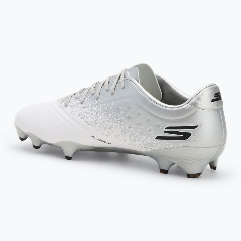 Pánské kopačky  SKECHERS Razor 1.5 Academy FG white/silver 3