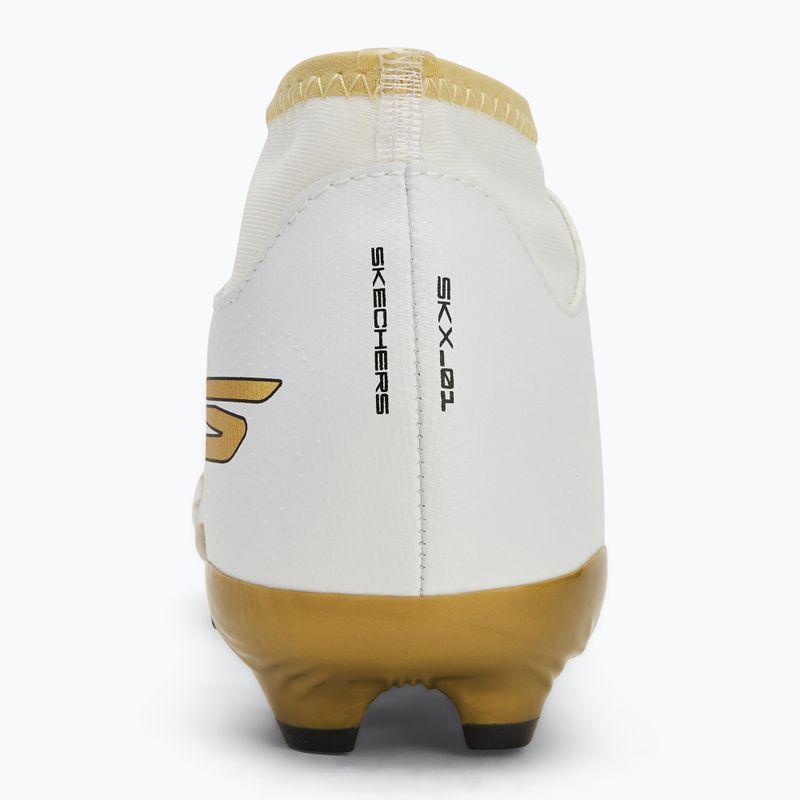 Dětské kopačky  SKECHERS Skx 1.5 Youth High Jr FG white/gold 6