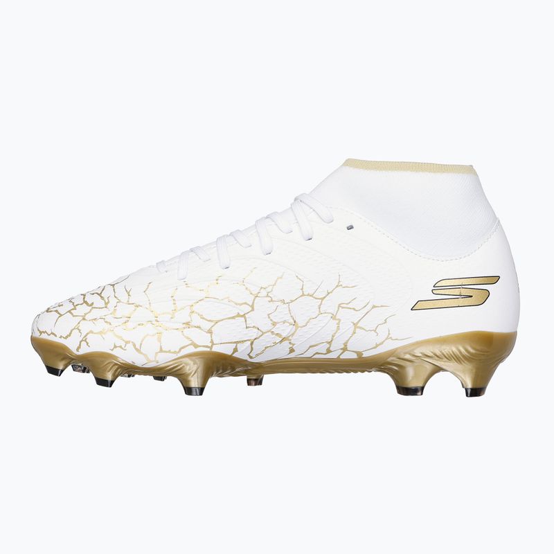 Pánské kopačky  SKECHERS Razor 1.5 Academy FG white/gold 10