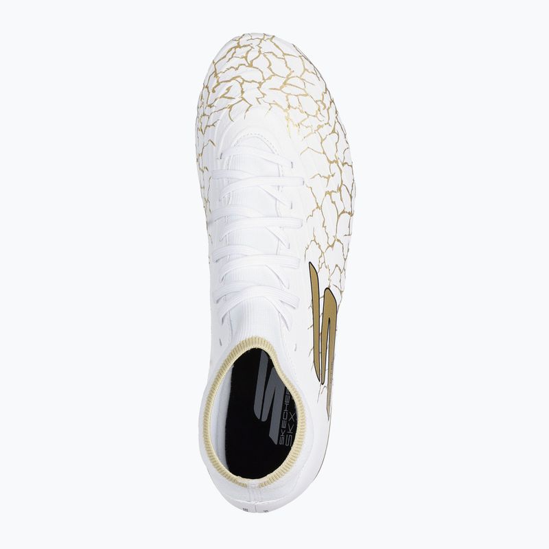 Pánské kopačky  SKECHERS Razor 1.5 Academy FG white/gold 11