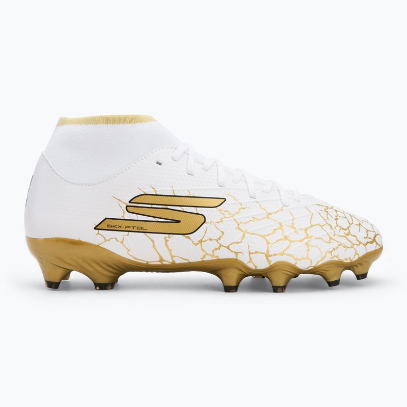 Pánské kopačky  SKECHERS Razor 1.5 Academy FG white/gold 2