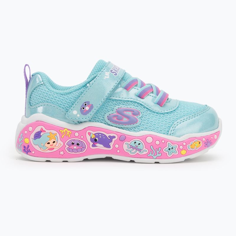 Dětské boty SKECHERS Play Scene Fun Squad turquoise 2