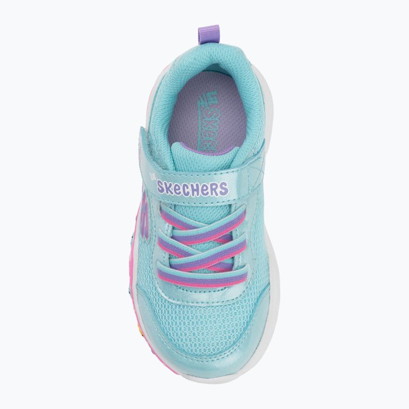 Dětské boty SKECHERS Play Scene Fun Squad turquoise 5