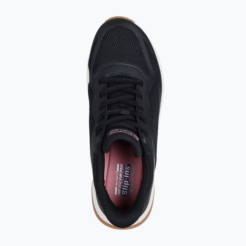 Dámské boty SKECHERS Bobs Squad 4 Staple Look black 6