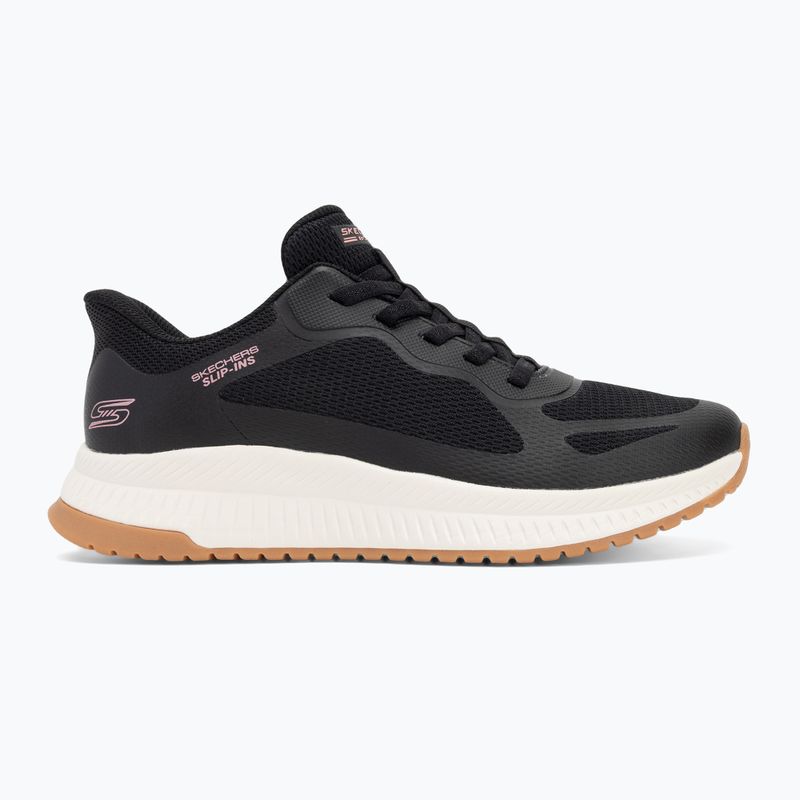 Dámské boty SKECHERS Bobs Squad 4 Staple Look black 2
