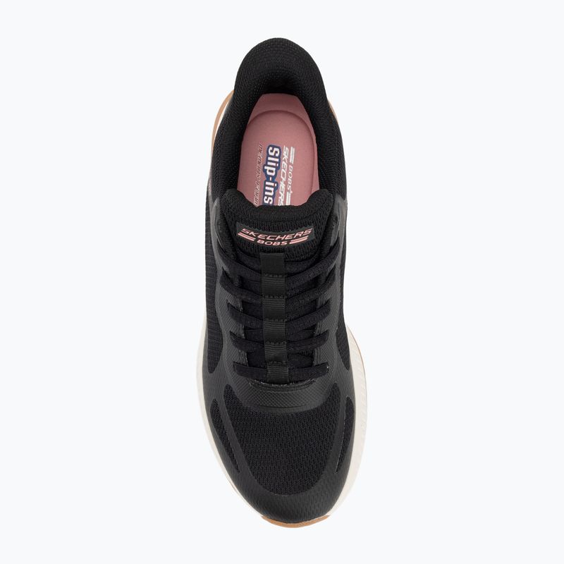 Dámské boty SKECHERS Bobs Squad 4 Staple Look black 5