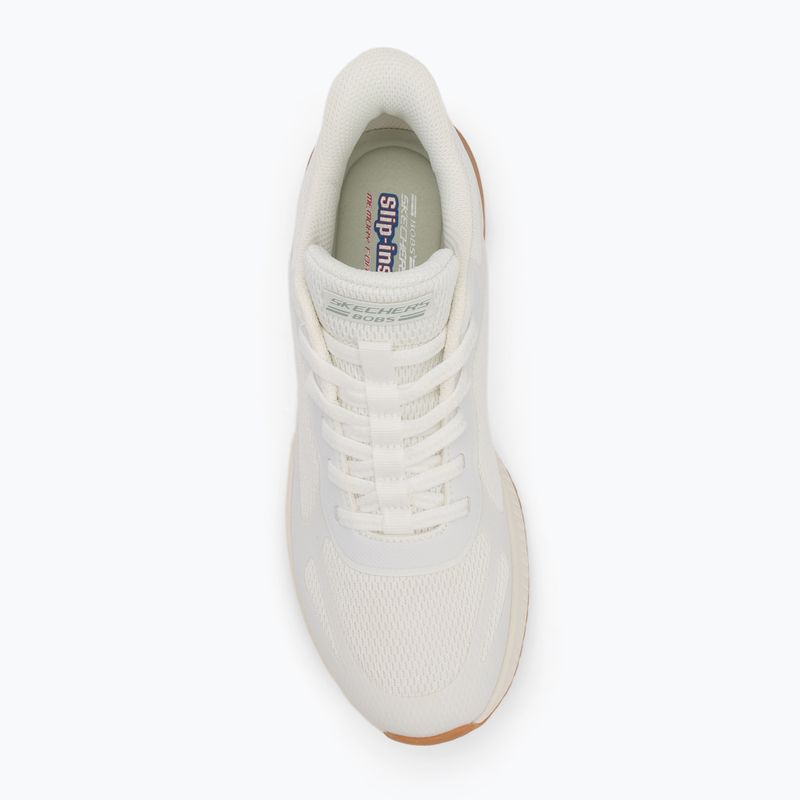 Dámské boty SKECHERS Bobs Squad 4 Staple Look white 5