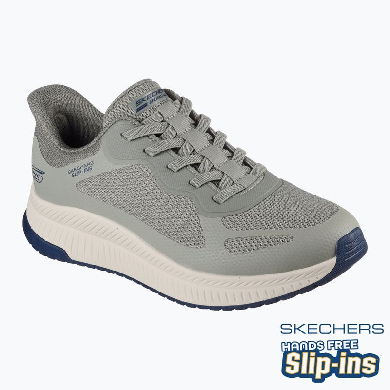 Pánské boty SKECHERS Bobs Squad 4 olive