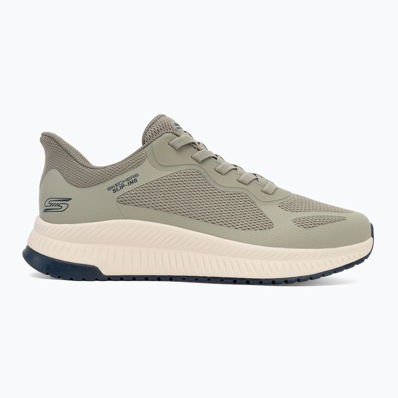 Pánské boty SKECHERS Bobs Squad 4 olive 2