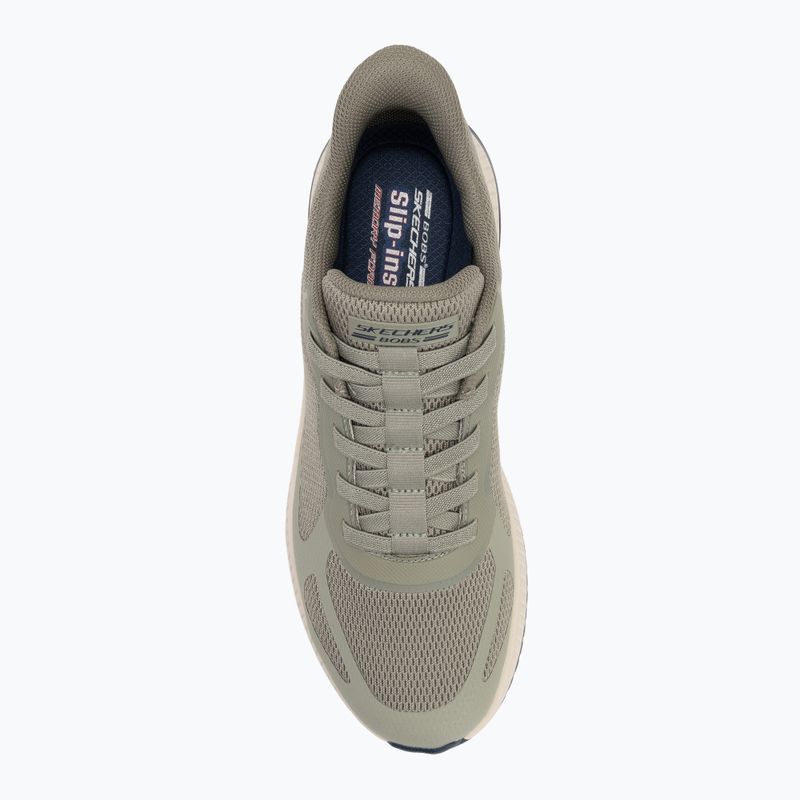 Pánské boty SKECHERS Bobs Squad 4 olive 5