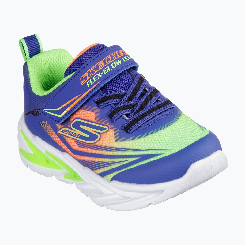 Dětské boty SKECHERS Flex-Glow Ultra blue/mint 9