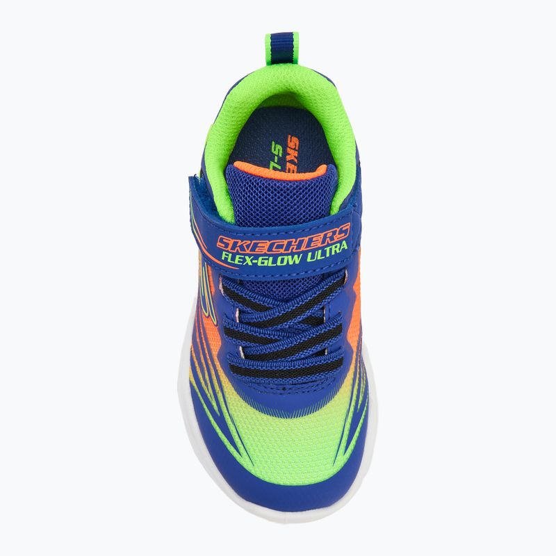 Dětské boty SKECHERS Flex-Glow Ultra blue/mint 5