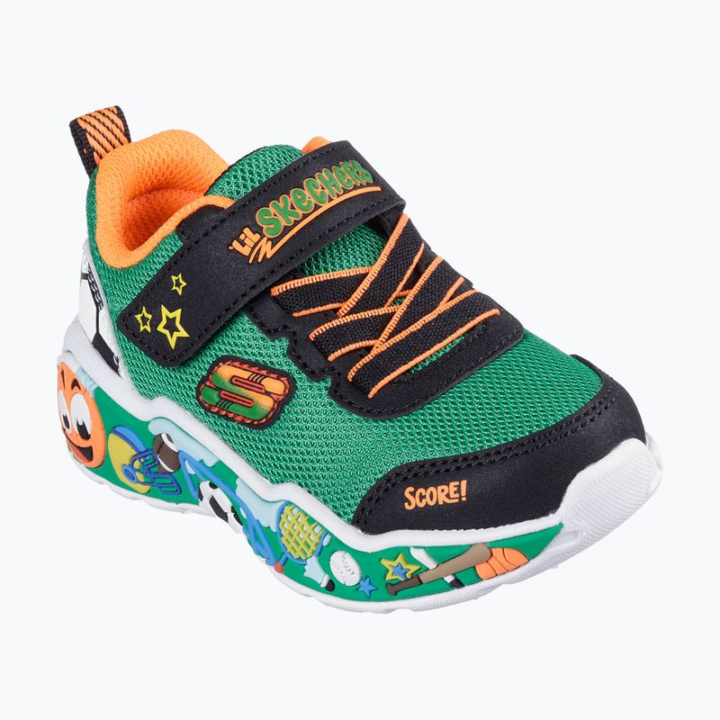 Dětské boty SKECHERS Play Scene green/multi 8