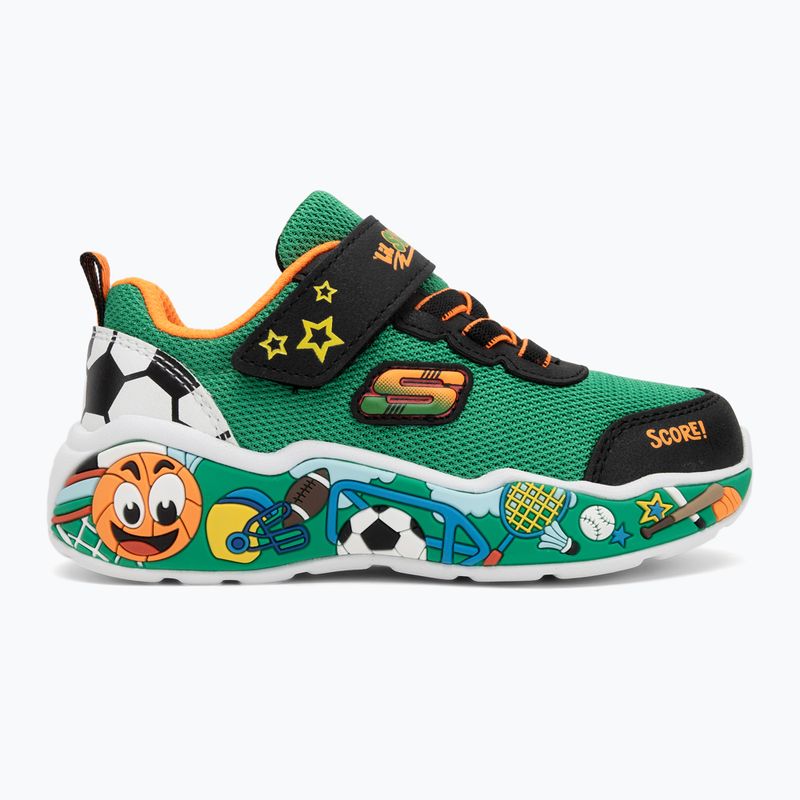Dětské boty SKECHERS Play Scene green/multi 2