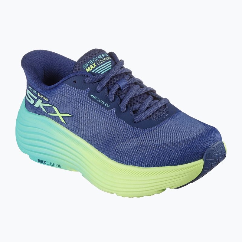 Dámské běžecké boty SKECHERS Max Cushioning Endeavour Hallandale navy/lime