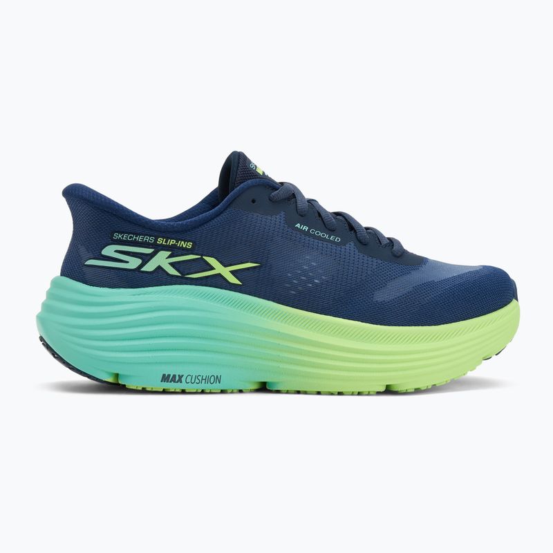 Dámské běžecké boty SKECHERS Max Cushioning Endeavour Hallandale navy/lime 2