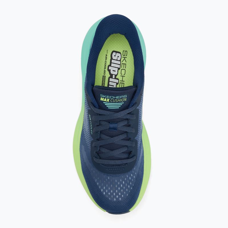Dámské běžecké boty SKECHERS Max Cushioning Endeavour Hallandale navy/lime 5
