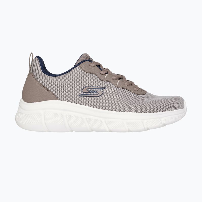 Pánské boty Skechers Bobs Sport B Flex Icy Edge taupe 2