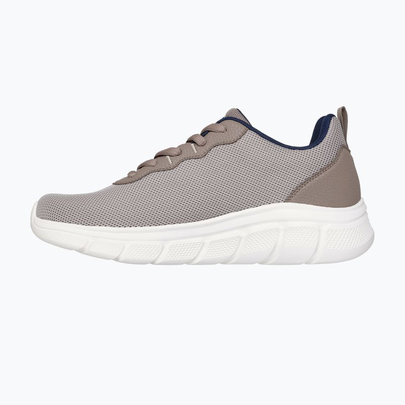 Pánské boty Skechers Bobs Sport B Flex Icy Edge taupe 3