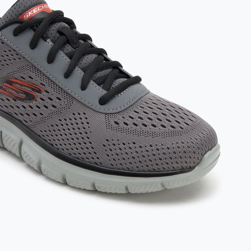 Pánské boty Skechers Track Leshur charcoal/orange 7