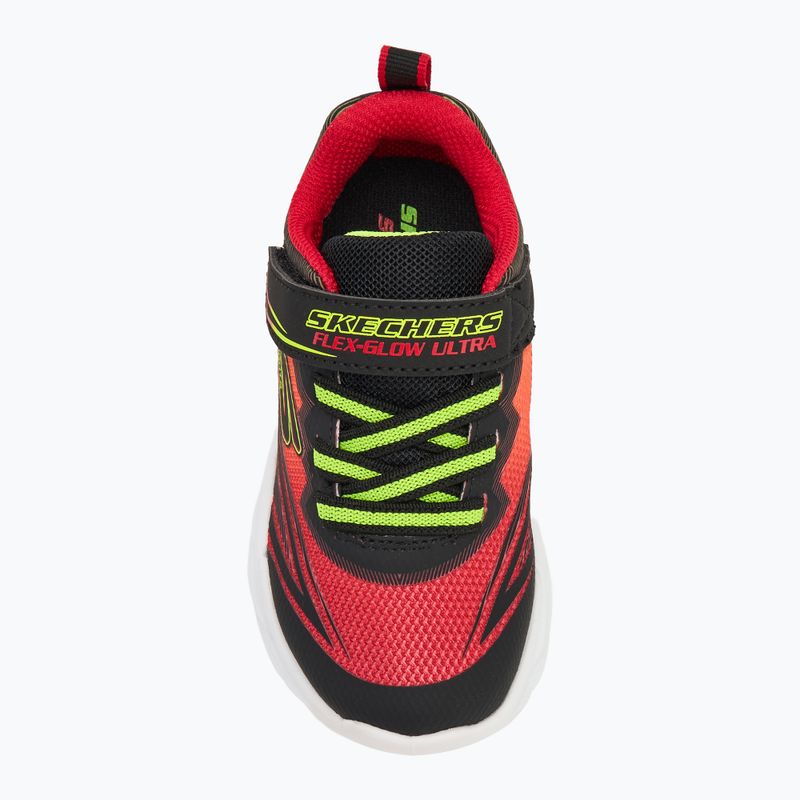 Dětské boty SKECHERS Flex-Glow Ultra black 5