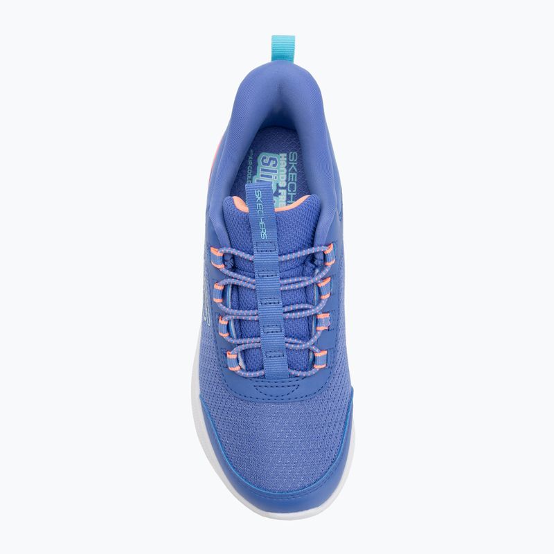 Dětské boty SKECHERS Microspec Max Color Trifecta blue/multi 5