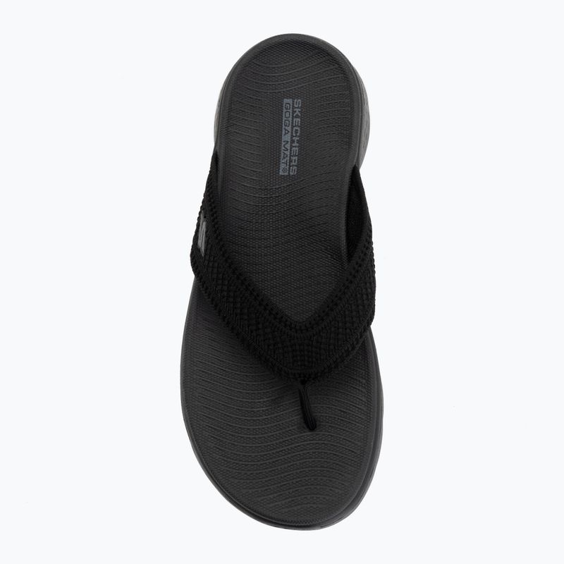 Dámské žabky SKECHERS Go Walk Flex Holly black 5