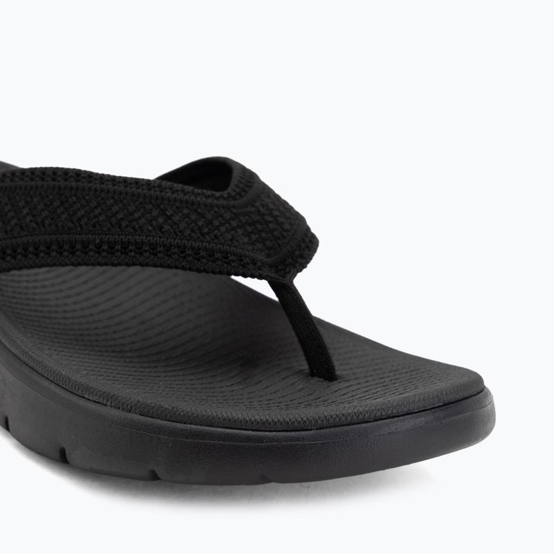 Dámské žabky SKECHERS Go Walk Flex Holly black 7