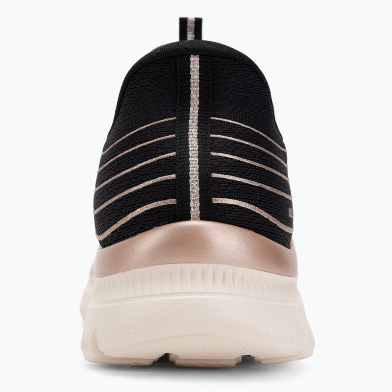 Dámské boty SKECHERS Summits Plus Soft Luster black/rose gold 6