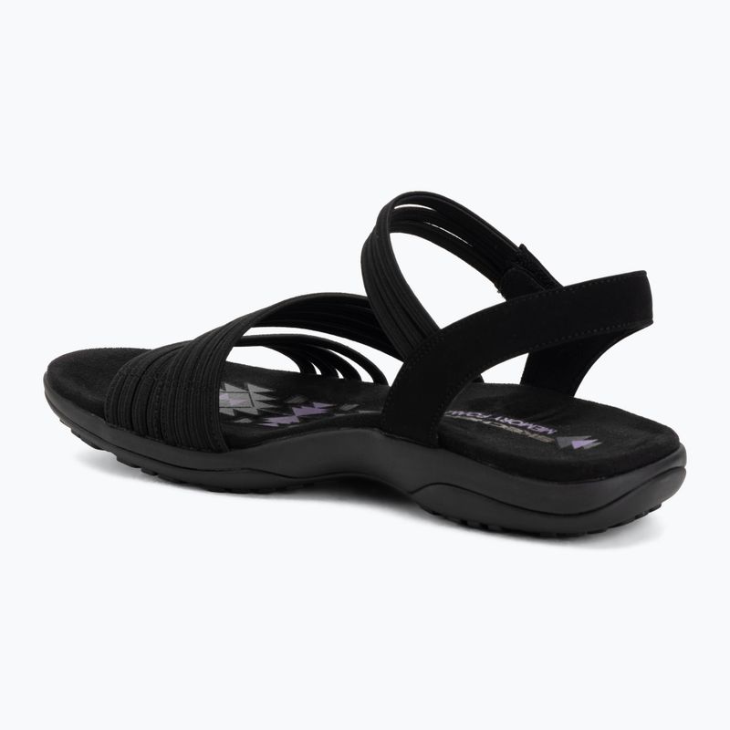 Dámské sandály SKECHERS Reggae Slim Coffee Run black 3