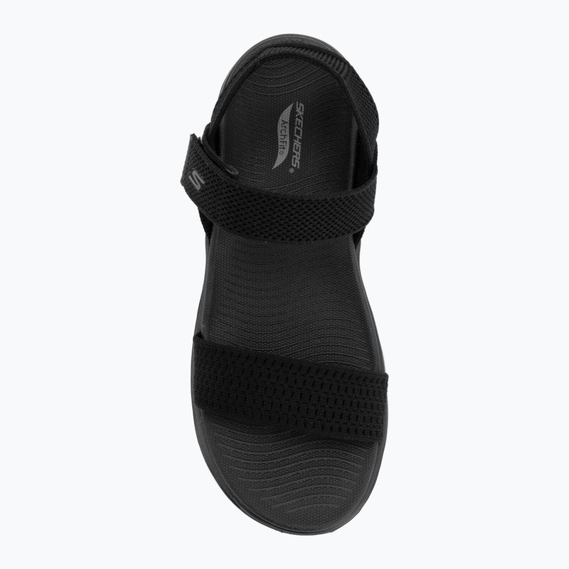 Dámské sandály SKECHERS Go Walk Arch Fit 2.0 black 5