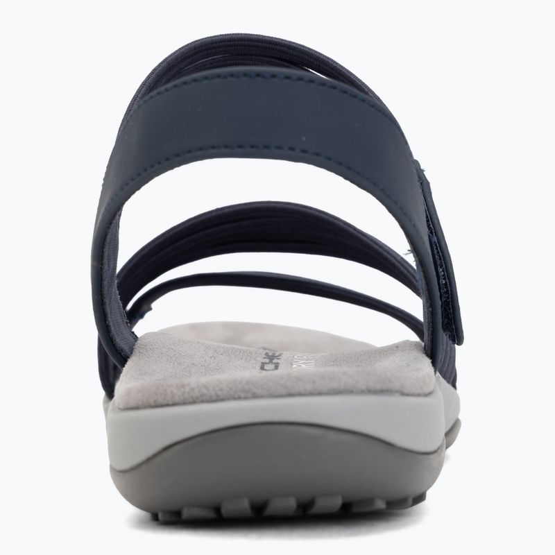 Dámské sandály SKECHERS Reggae Slim Coffee Run blue 6