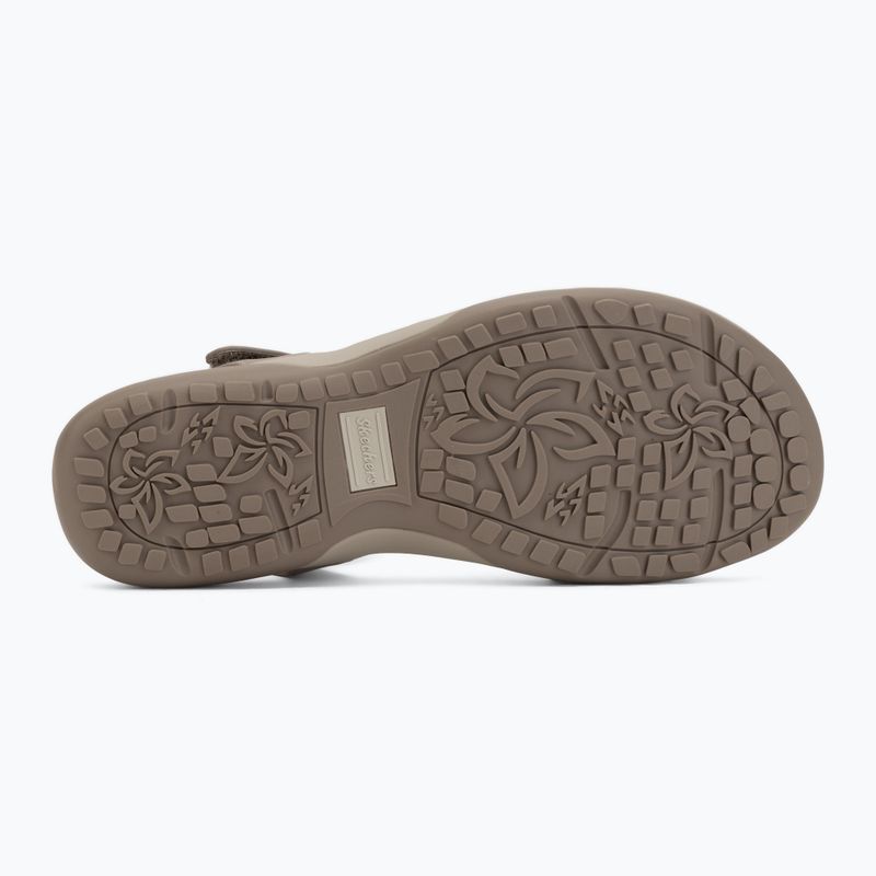 Dámské sandály SKECHERS Reggae Slim Coffee Run gray 4