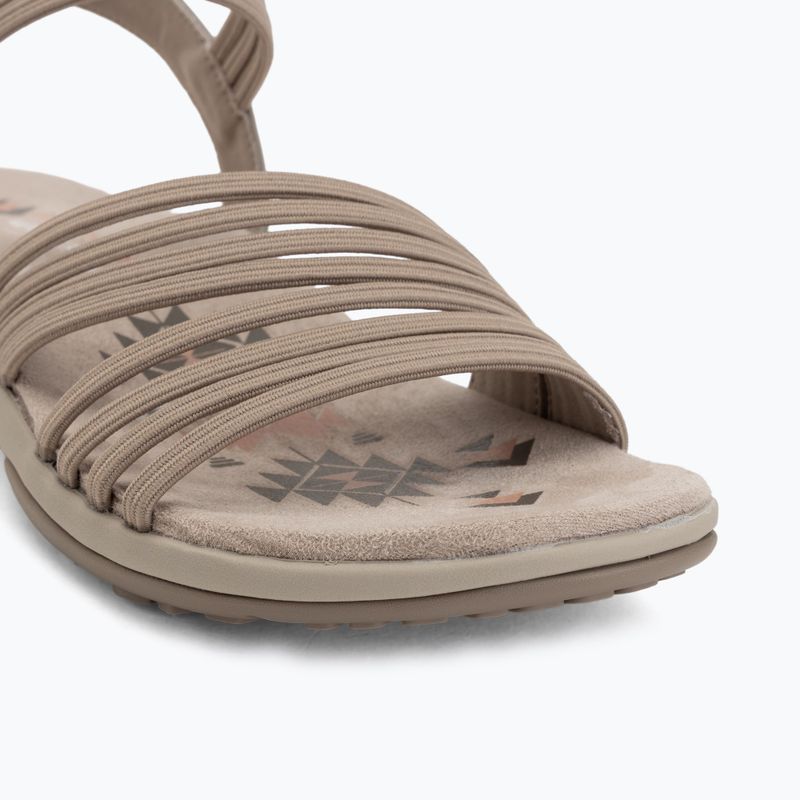 Dámské sandály SKECHERS Reggae Slim Coffee Run gray 7
