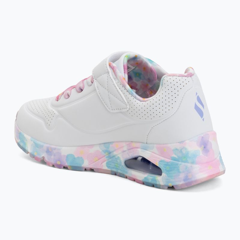 Dětské boty SKECHERS Uno Gen1 Fresh Blooms white 3