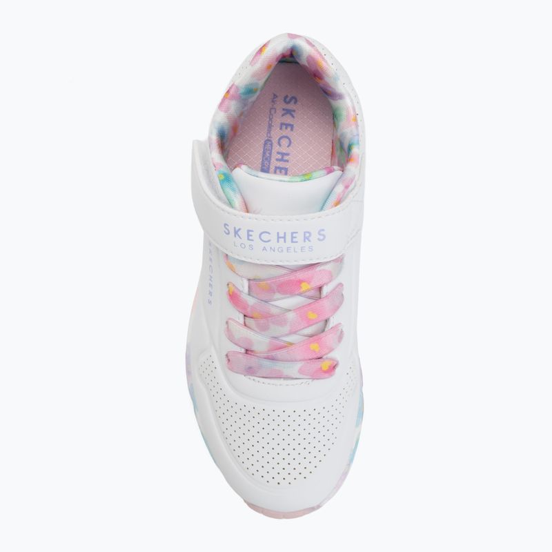 Dětské boty SKECHERS Uno Gen1 Fresh Blooms white 5