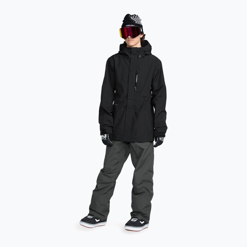 Pánská snowboardová bunda Volcom L Insulated GTX black 2
